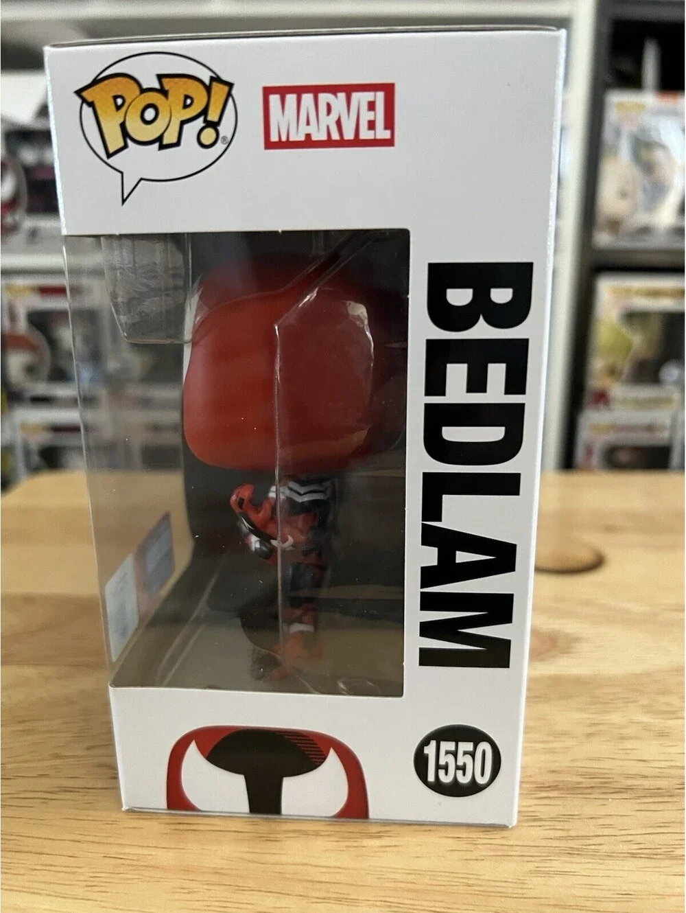 NEW IN HAND LE EXCLUSIVE Bedlam Funko Pop Bobblehead #1550 Marvel Venom Comics